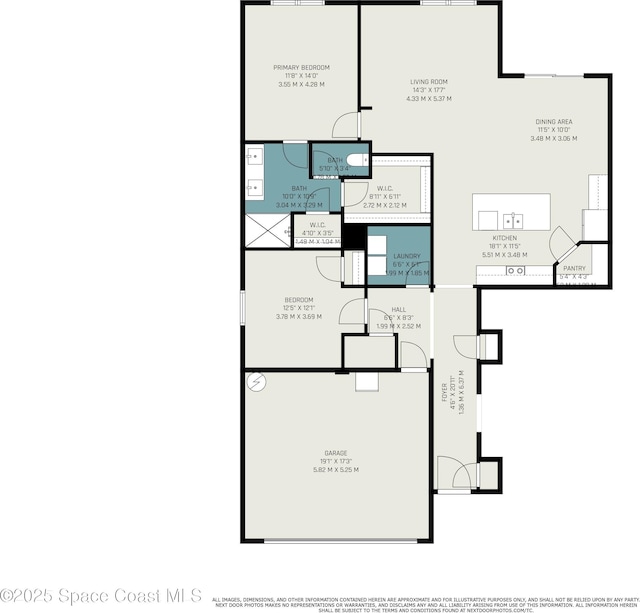 4791 Talbot Blvd, Cocoa, FL 32926 - view of floor plan / room layout