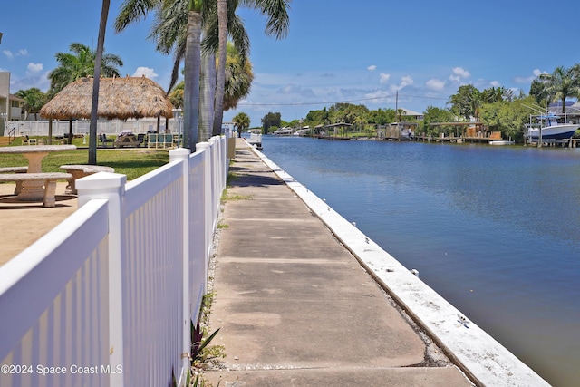 250 N Banana River Dr Unit H-8, Merritt Island, FL 32952 - dock area with a water view