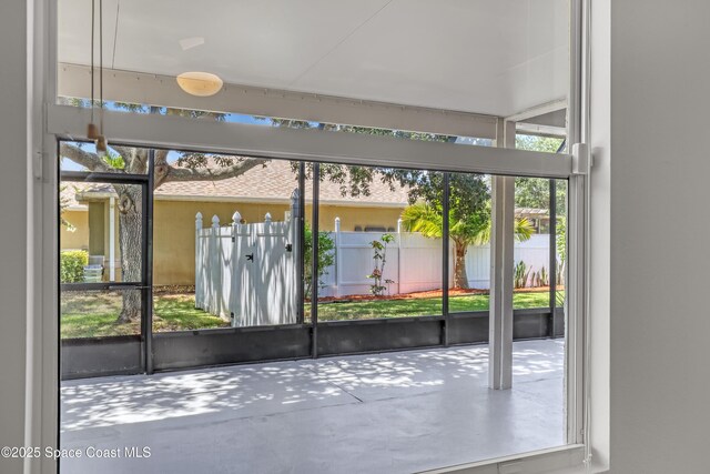 310 Chennault Ln, Rockledge, FL 32955 - doorway featuring healthy amount of natural light
