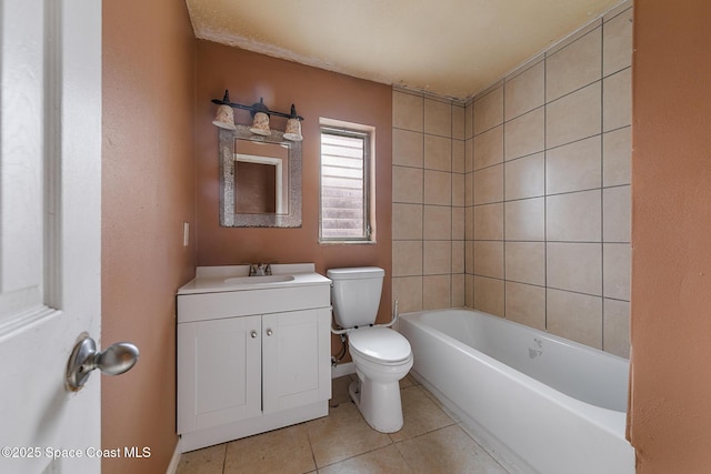 3774 Brockington Cir, Cocoa, FL 32926 - full bath with tile patterned floors and vanity