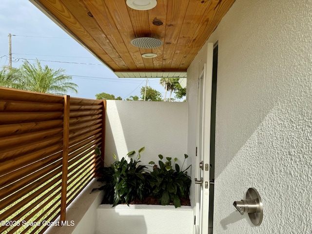 57 Riverview Ln, Cocoa Beach, FL 32931 - exterior view of stucco siding
