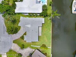57 Riverview Ln, Cocoa Beach, FL 32931 - aerial view of property and surrounding area
