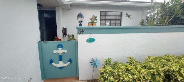290 Paradise Blvd # 84, Indialantic, FL 32903 - exterior view of stucco siding