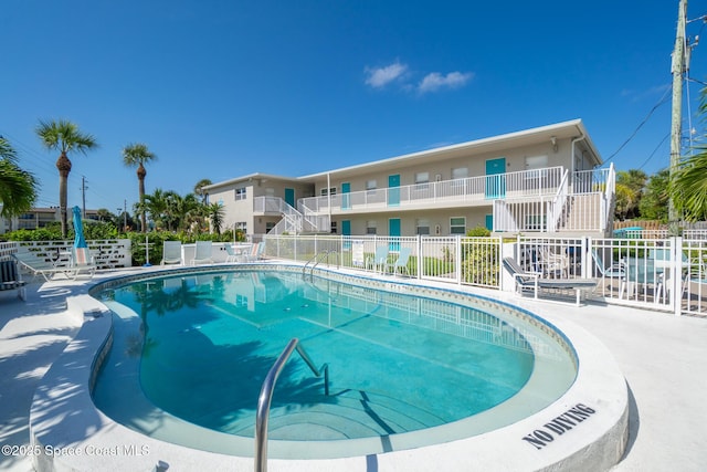7515 Ridgewood Ave Unit 17A, Cape Canaveral, FL 32920 - view of community pool