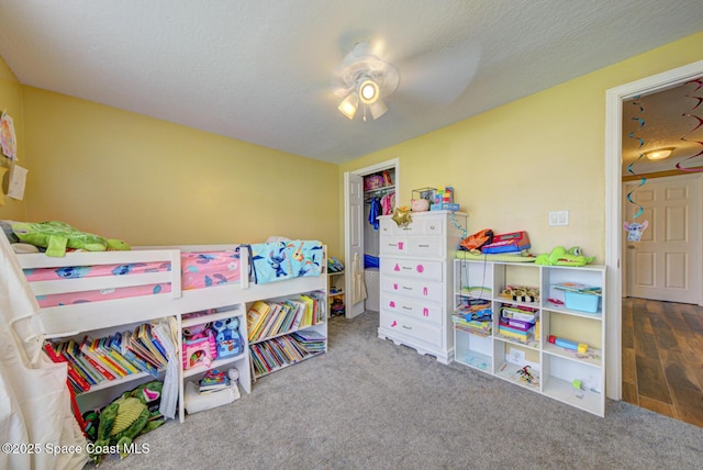 6485 Beard Ave, Cocoa, FL 32927 - carpeted bedroom with a closet