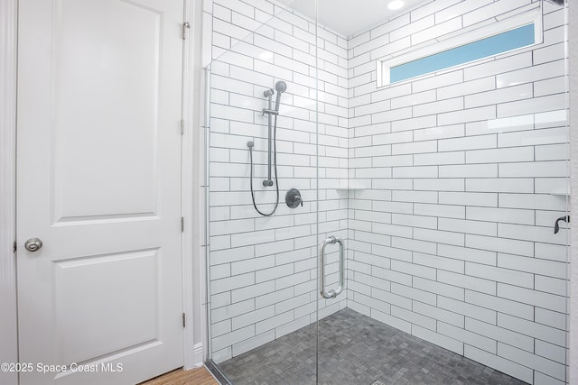 6305 Moonrise Dr, Merritt Island, FL 32953 - full bathroom with a shower stall