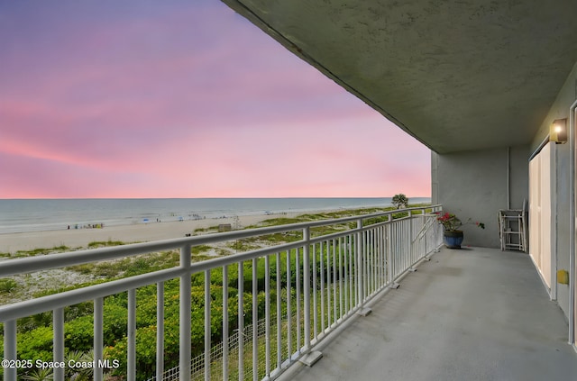 85 S Atlantic Ave Unit 403, Cocoa Beach, FL 32931 - balcony featuring view of water and beach