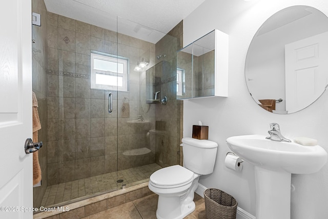 11 Pisces Ln, Rockledge, FL 32955 - full bathroom featuring tile patterned flooring and a shower stall