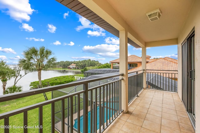 11 Pisces Ln, Rockledge, FL 32955 - balcony with a water view