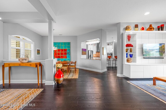 11 Pisces Ln, Rockledge, FL 32955 - interior space with wood-type flooring and recessed lighting