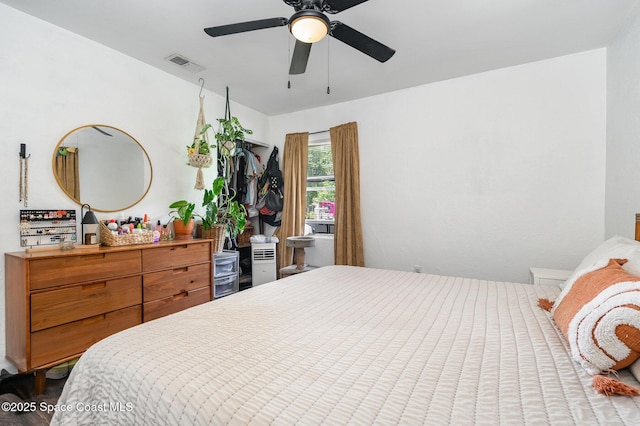 209 Plumosa Dr, Cocoa, FL 32922 - bedroom featuring a ceiling fan