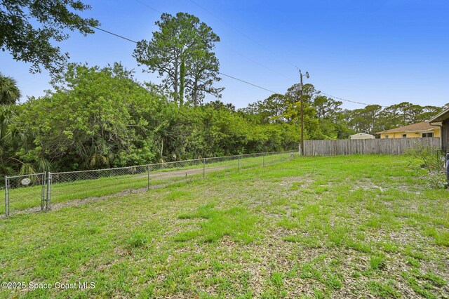 1123 Hermosa Dr, Rockledge, FL 32955 - view of yard