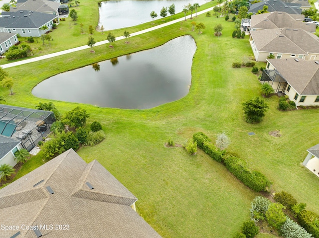 7406 Millbrook Ave, Melbourne, FL 32940 - aerial view of residential area featuring a nearby body of water