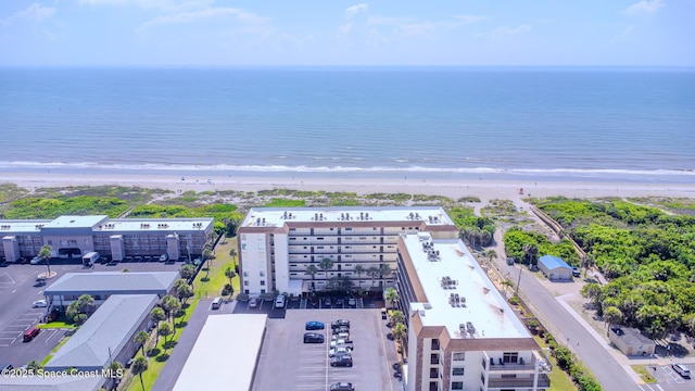 3060 N Atlantic Ave Unit 602, Cocoa Beach, FL 32931 - aerial view of waterfront with a beach and apartment complex