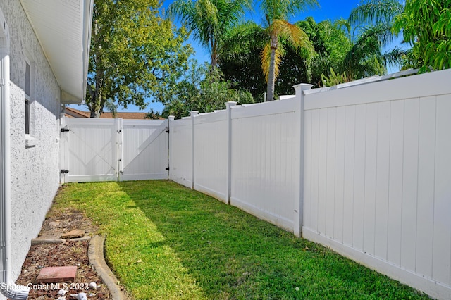 1455 Centaurus Ct, Merritt Island, FL 32953 - view of yard with a gate