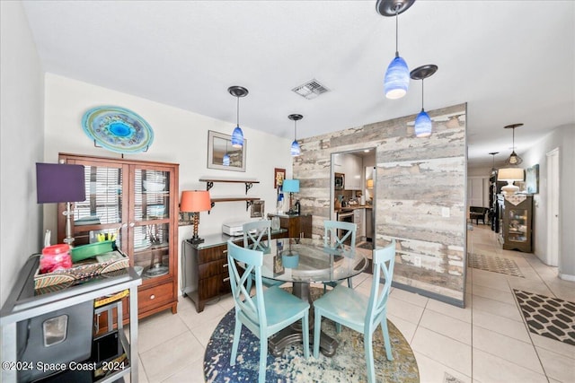 190 Shell Pl Unit 84, Rockledge, FL 32955 - dining space with light tile patterned floors