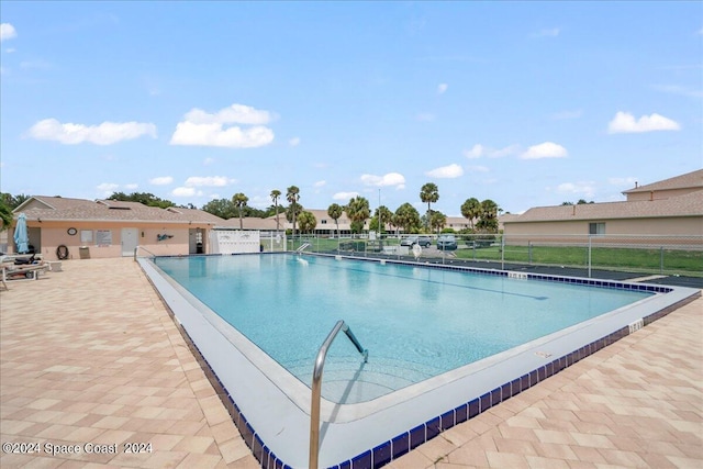 190 Shell Pl Unit 84, Rockledge, FL 32955 - community pool featuring a patio area