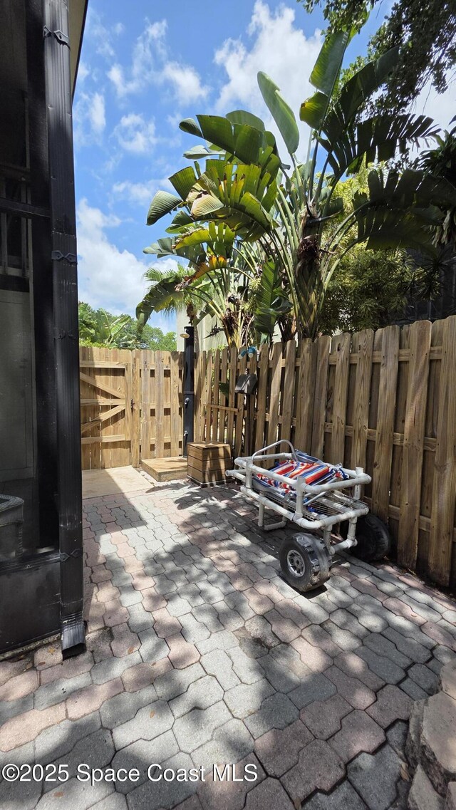 8714 Jasmine Ct, Cape Canaveral, FL 32920 - view of patio