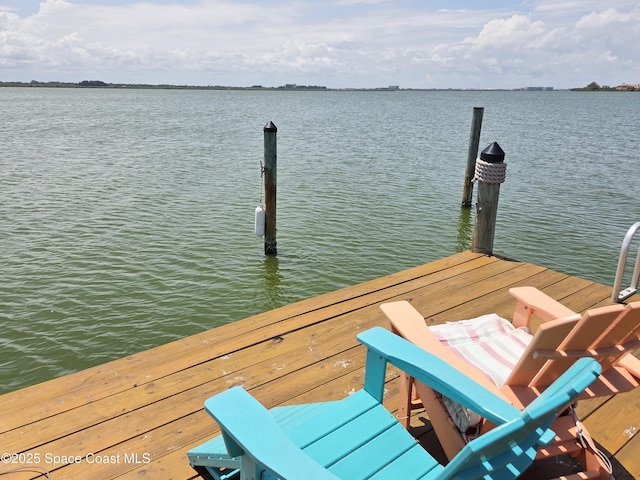 1999 S Misty Harbor Pl, Merritt Island, FL 32952 - dock with a water view