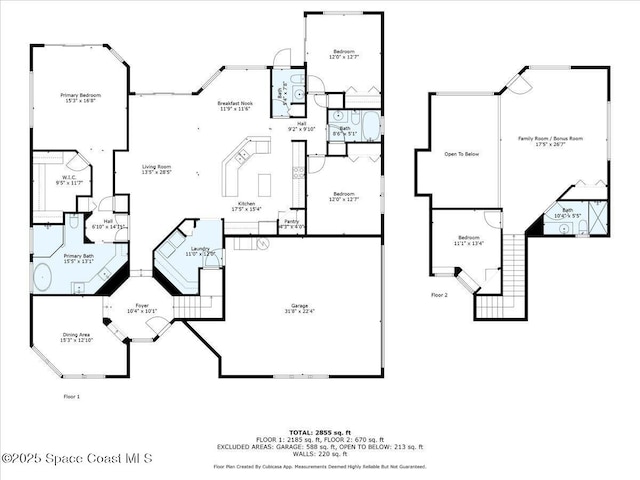 1999 S Misty Harbor Pl, Merritt Island, FL 32952 - view of room layout
