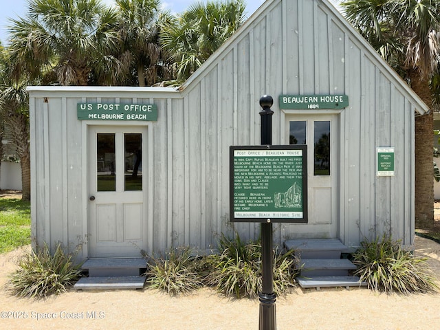 1700 Atlantic St Unit 1, Melbourne Beach, FL 32951 - view of outdoor structure