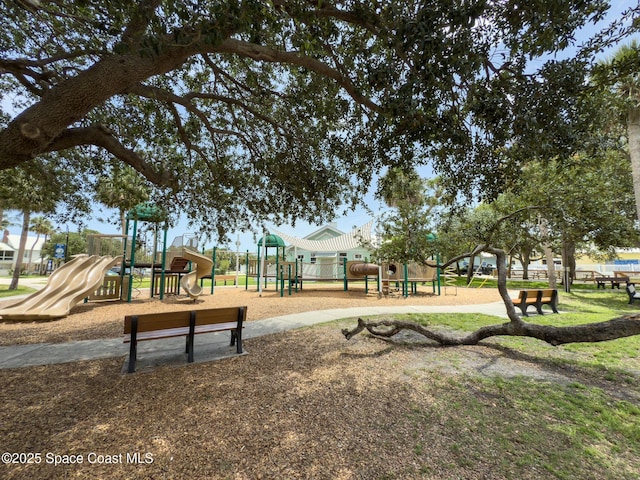 1700 Atlantic St Unit 1, Melbourne Beach, FL 32951 - view of communal playground