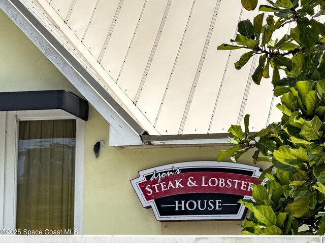 1700 Atlantic St Unit 1, Melbourne Beach, FL 32951 - exterior view of stucco siding