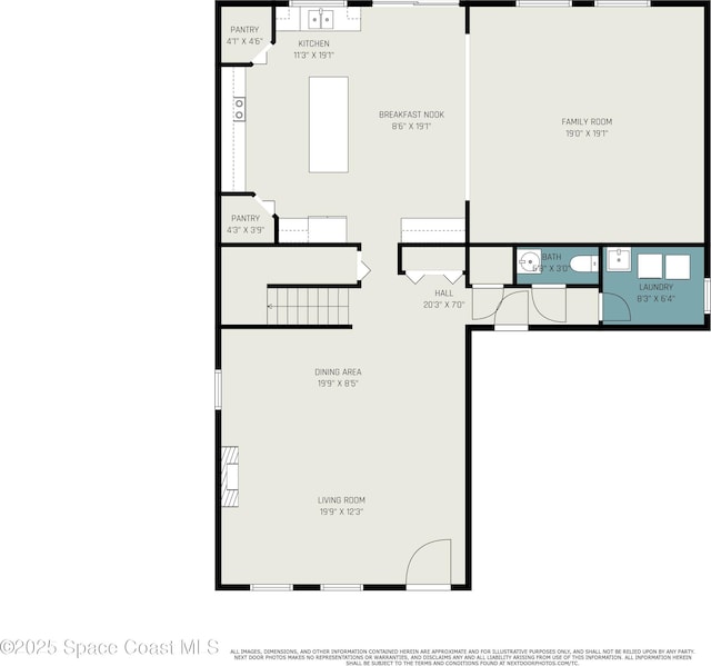 2039 Snapdragon Dr NW, Palm Bay, FL 32907 - floor plan / room layout