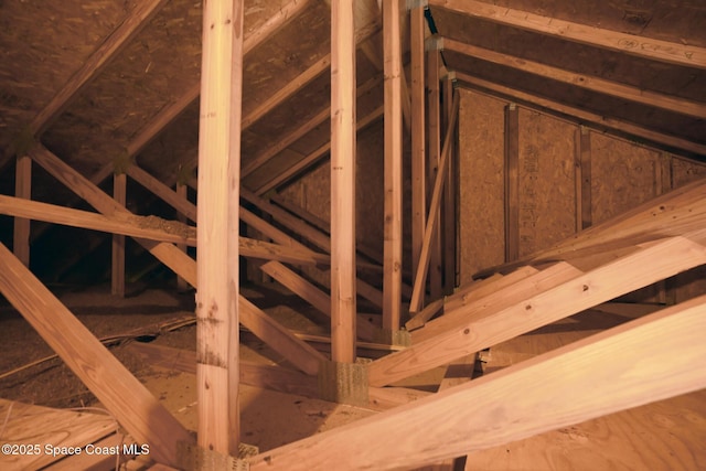 2178 Redwood Cir NE, Palm Bay, FL 32905 - view of unfinished attic