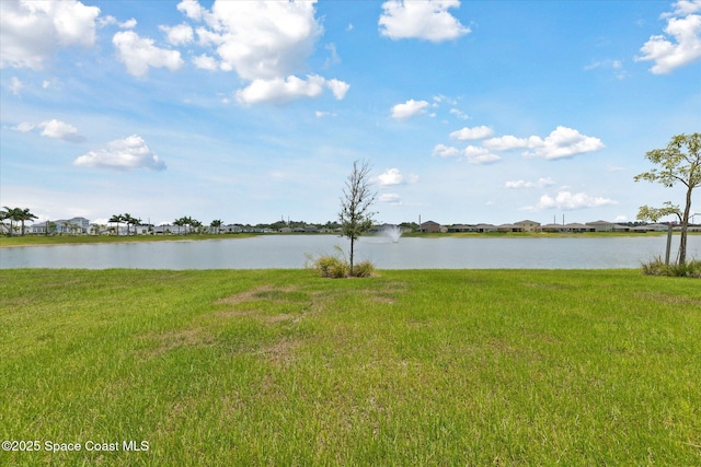 1103 Dunes Ave, Melbourne, FL 32904 - water view with nearby suburban area