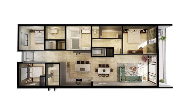 3031 Hafen Ln Unit 306, Melbourne Beach, FL 32951 - view of home floor plan