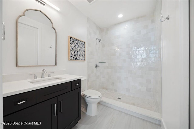 3031 Hafen Ln Unit 306, Melbourne Beach, FL 32951 - full bathroom with vanity and a tile shower