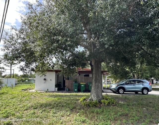 1602 Harvard Dr, Cocoa, FL 32922 - view of yard