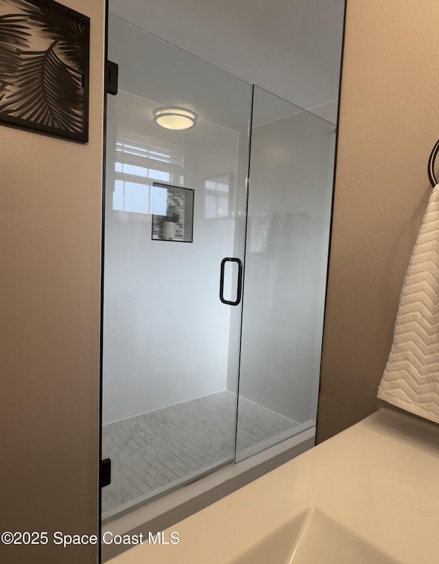 933 Sonesta Ave NE Unit 208, Palm Bay, FL 32905 - bathroom with a stall shower