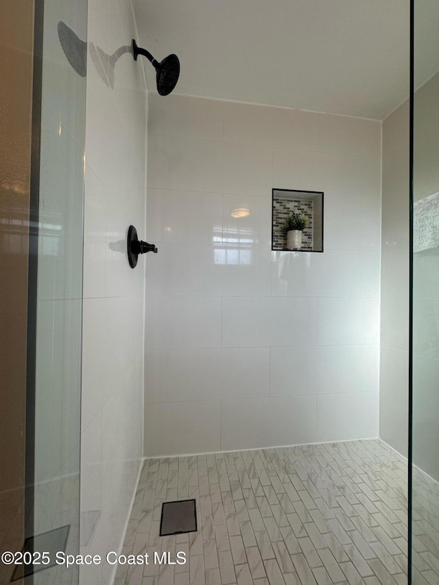 933 Sonesta Ave NE Unit 208, Palm Bay, FL 32905 - bathroom with a tile shower