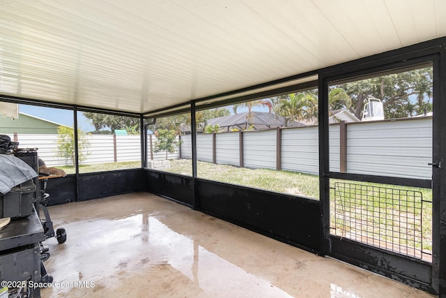 813 Laurel Dr, Rockledge, FL 32955 - unfurnished sunroom with plenty of natural light