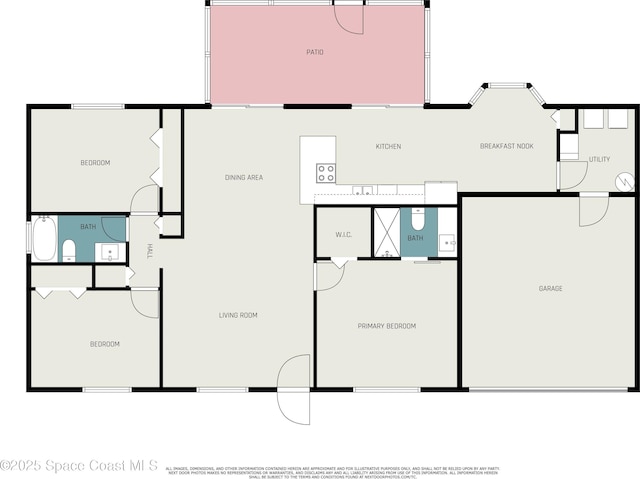 813 Laurel Dr, Rockledge, FL 32955 - room layout