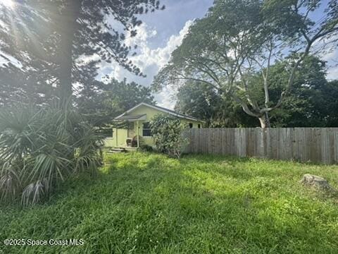 1236 Jackson St, Cocoa, FL 32922 - view of yard