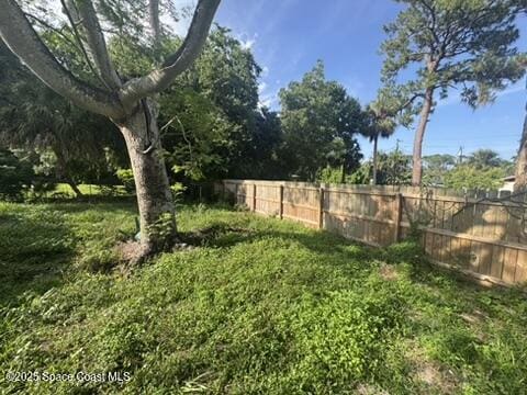 1236 Jackson St, Cocoa, FL 32922 - view of yard