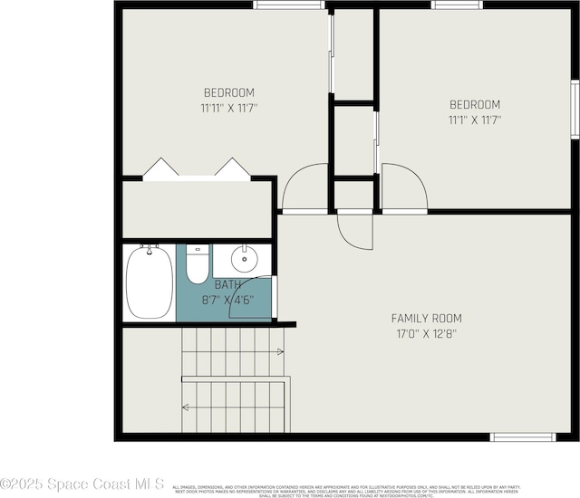 142 Ocean Garden Ln, Cape Canaveral, FL 32920 - view of floor plan / room layout