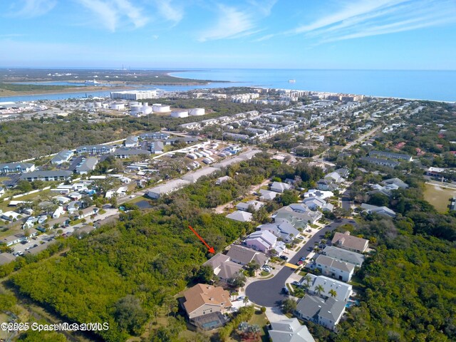 142 Ocean Garden Ln, Cape Canaveral, FL 32920 - view of property location featuring a large body of water and nearby suburban area