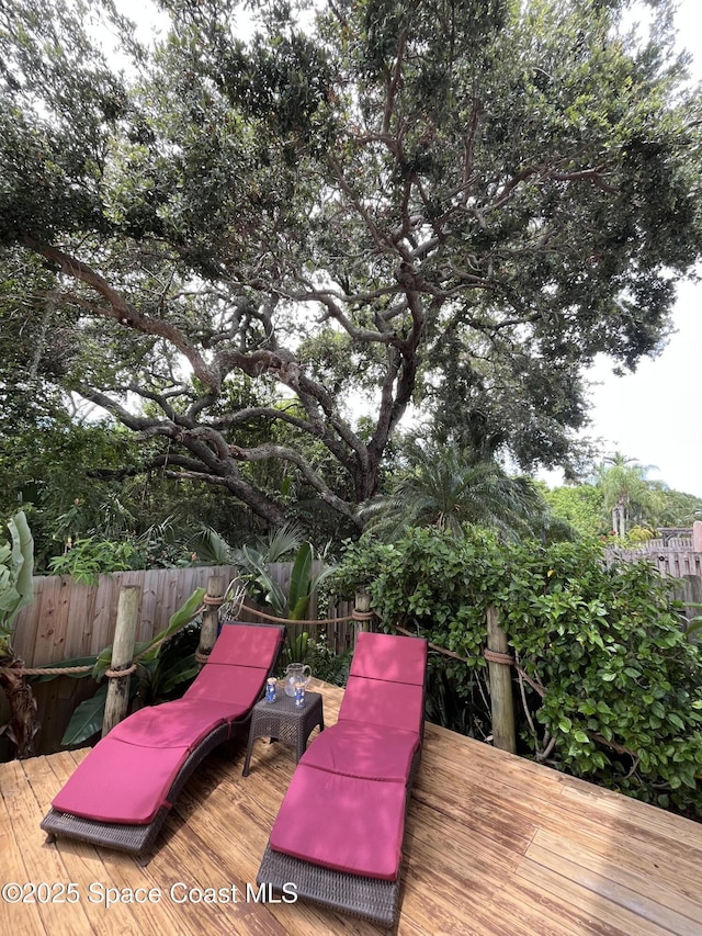 142 Ocean Garden Ln, Cape Canaveral, FL 32920 - view of deck