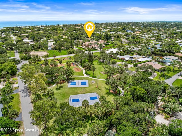 320 Cocoa Ave, Indialantic, FL 32903 - drone / aerial view of a nearby body of water