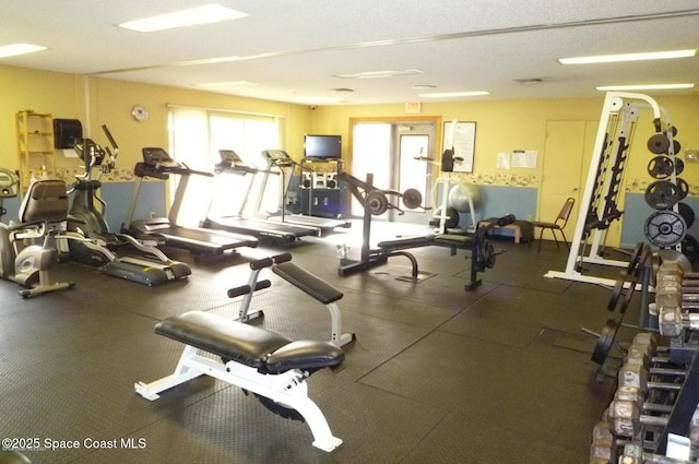 1150 Ida Way, Melbourne, FL 32940 - view of gym