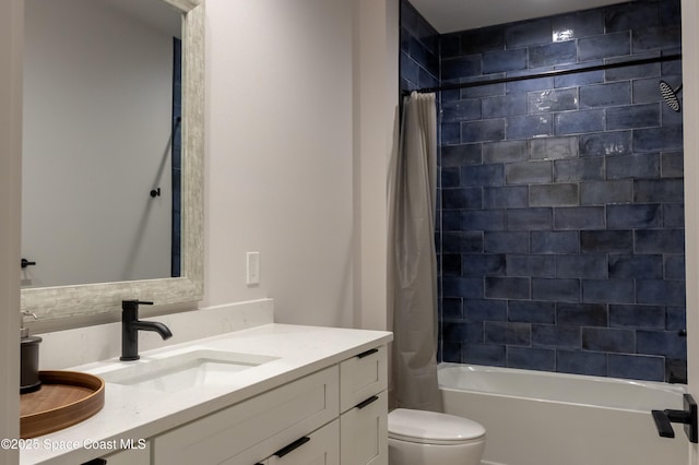 2148 Country Club Rd, Melbourne, FL 32901 - full bath with vanity, toilet, and shower / bath combo