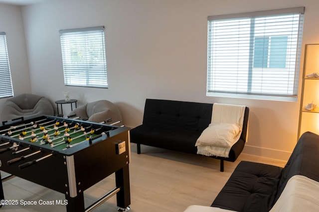 2148 Country Club Rd, Melbourne, FL 32901 - playroom with light wood-type flooring and baseboards