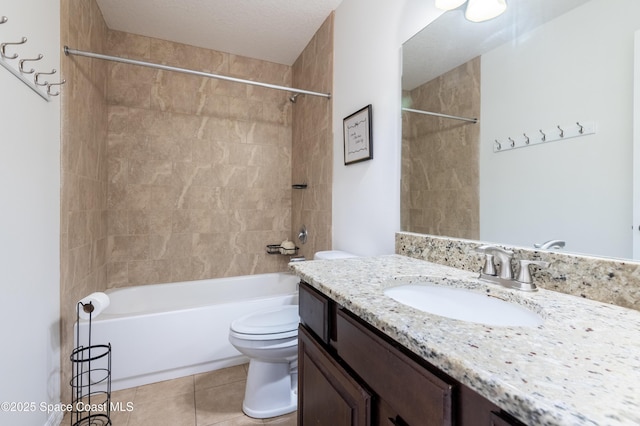 4180 Seville Ave, Cocoa, FL 32926 - full bath featuring vanity, shower / bath combination, and tile patterned flooring
