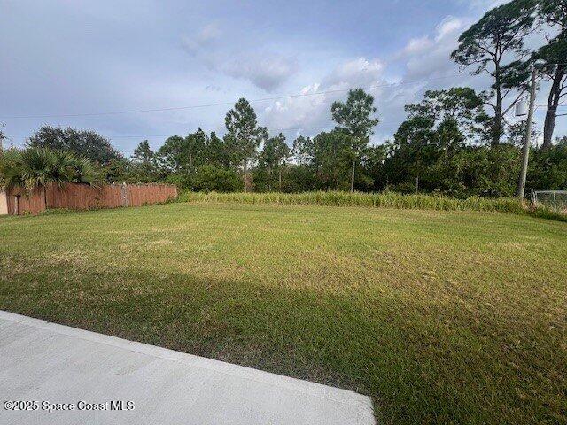 465 Hatcher St SE, Palm Bay, FL 32909 - view of yard