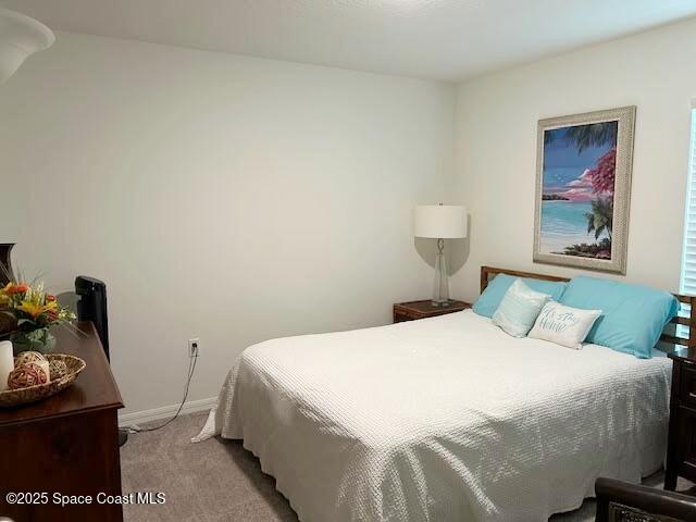 1119 Blossom Dr, Sebastian, FL 32958 - carpeted bedroom with baseboards