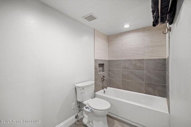 530 S Brevard Ave Unit 315, Cocoa Beach, FL 32931 - full bathroom featuring toilet and shower / tub combination
